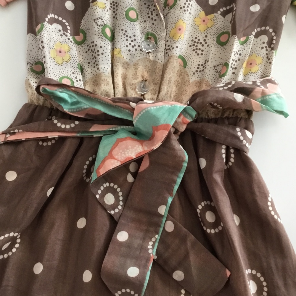 NWT WOMENS/JR. LOVELY SILK BLEND DRESS - Picture 5 of 10